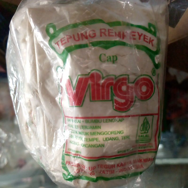 

Tepung Rempeyek cap VIRGO 2gr