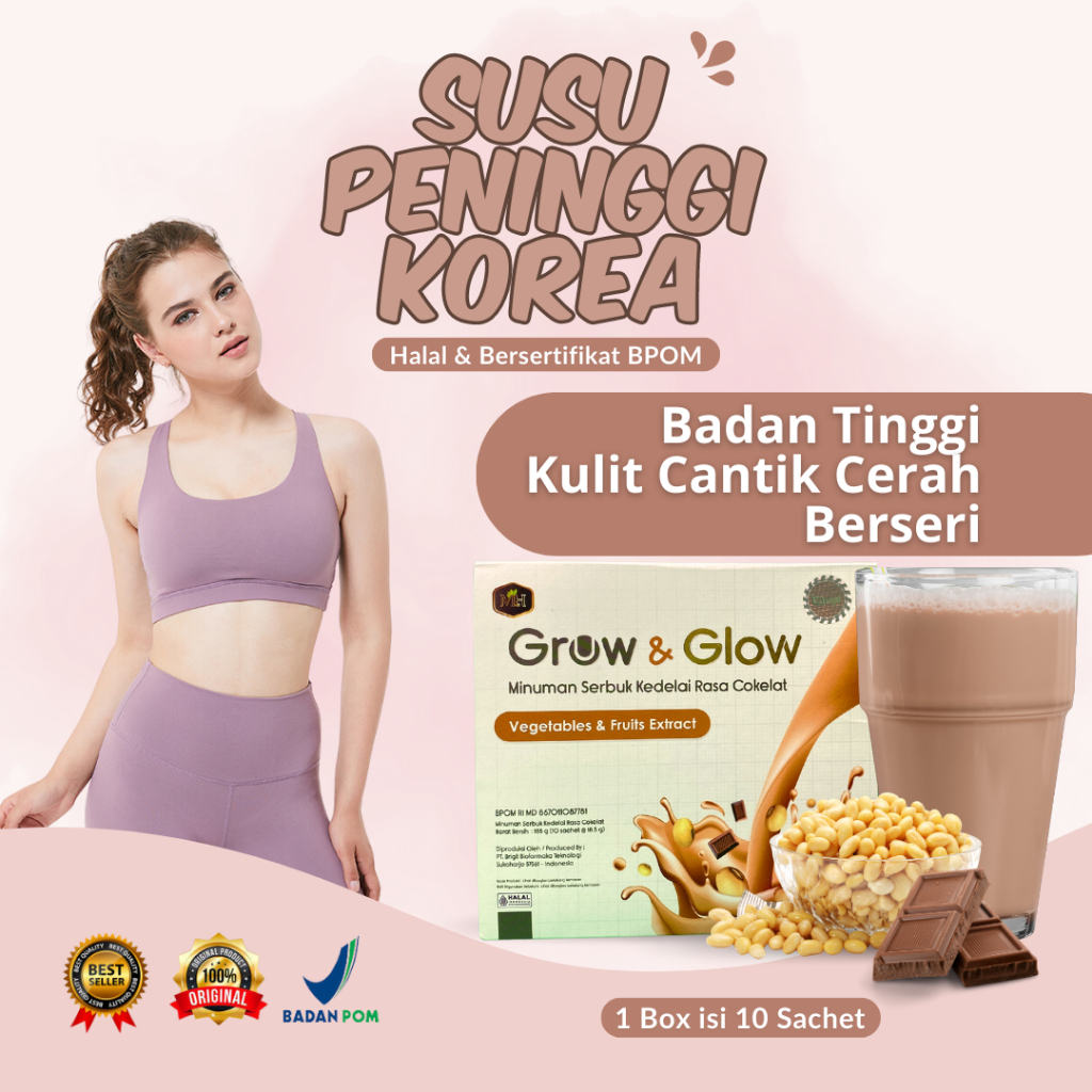 

Susu Peninggi Badan Grow & Glow Lebih Ampuh Terbukti Menambah Ukuran Tinggi Badan