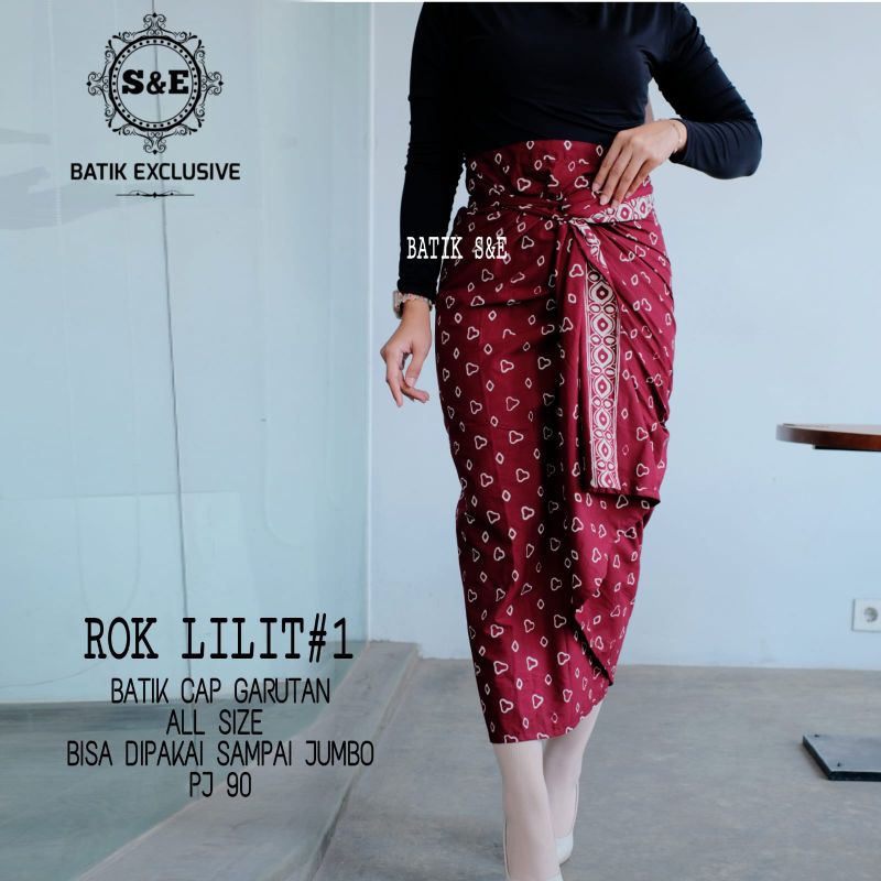 Rok lilit katun cinde batik solo