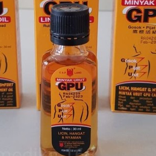 TERMURAH MINYAK URUT GPU -30 ML