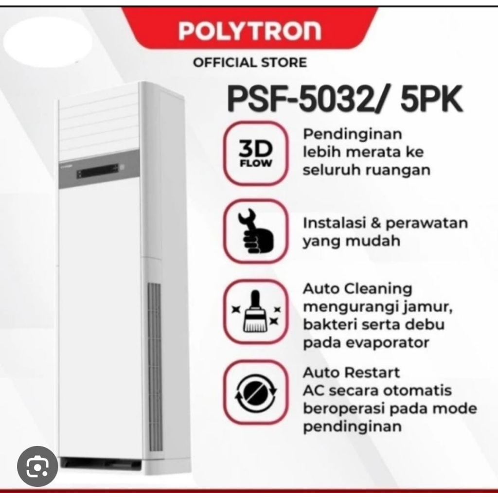 Polytron AC Floor Standing 5PK PSF-5032