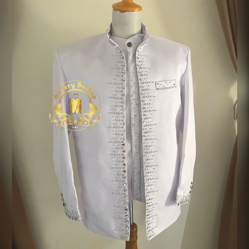 Basofi akad/ beskap muslim akad semi wool