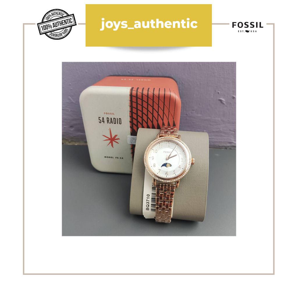 Jam tangan wanita Fossil BQ3710 woman watch authentic original
