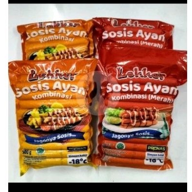 

pronas lekker sosis kombinasi 500gram