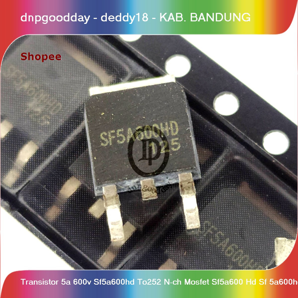 transistor 5a 600v sf5a600hd to252 n-ch mosfet sf5a600 hd sf 5a600hd