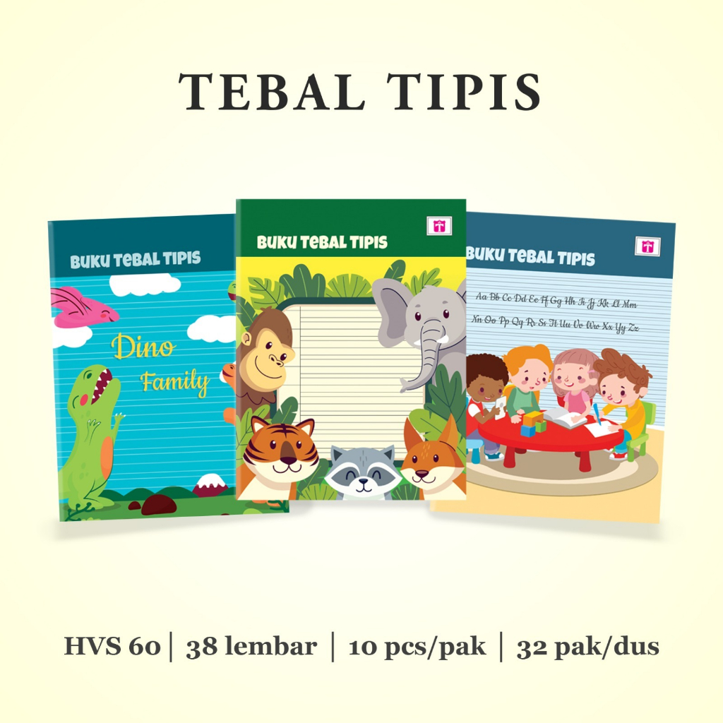 

Tiara buku tulis halus/buku garis tiga 38lbr