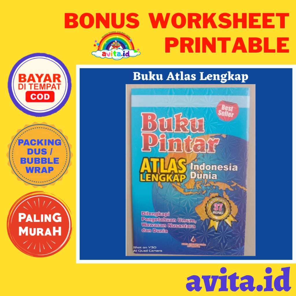 

avita.id TERMURAH Buku Atlas Dunia Dan Indonesia Lengkap