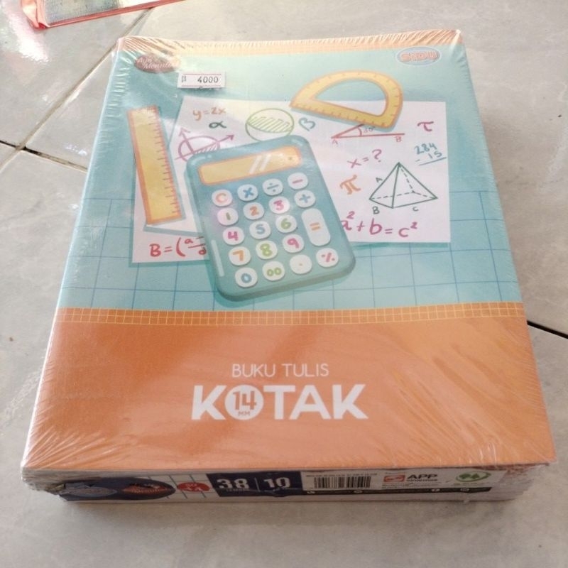 

Buku Tuli Sidu Kotak 14mm isi 38 lembar