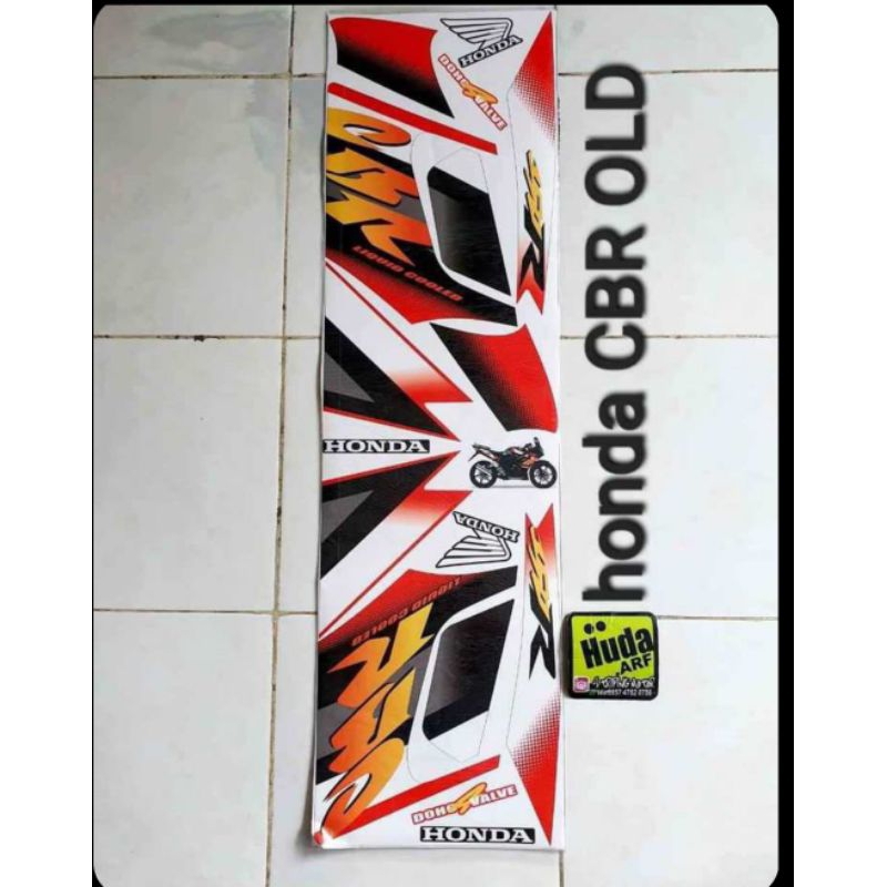 striping sticker lia cbr old cbr lama cbr thailand cbr