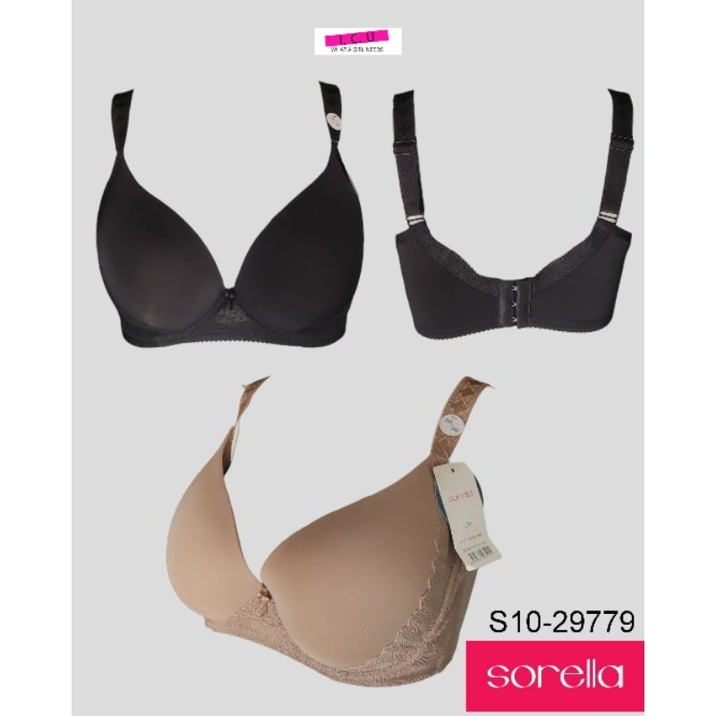 Bra Sorella Plus Sizes S10-29778 / S10-29779 Size 38D 40D 42D