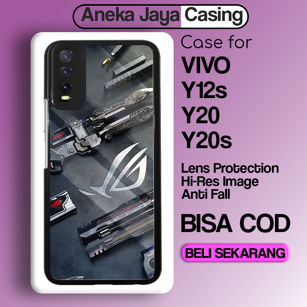 Case Vivo Y12S Y20 Y20S Casing Vivo Y20 Motif Rog Aneka case Casing Hp Case Sofcase Case Hp Casing A