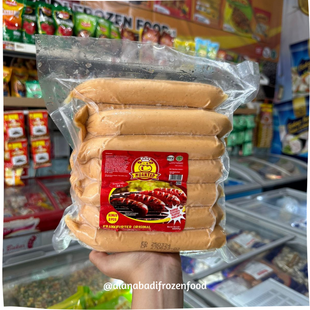 

MUANTAP Sosis Bakar Mini Jumbo 1000gr