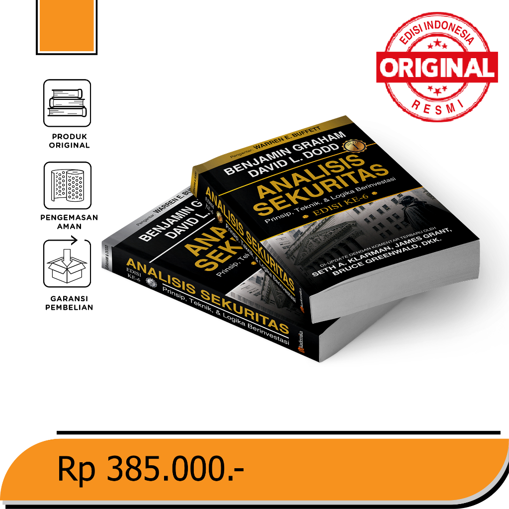 Security Analysis Benjamin Graham Bahasa Indonesia Resmi