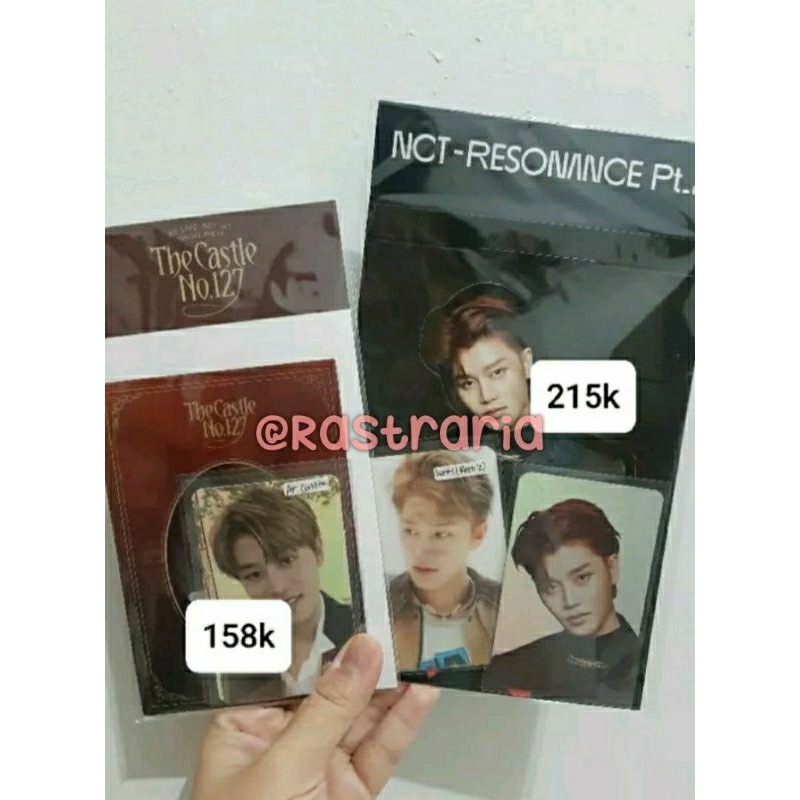 LENTI HOLO RESONANCE TAEIL, AR TICKET THE CASTLE TAEIL, PC TAEIL XR NCT 127 THE CASTLE SPECIAL EVENT