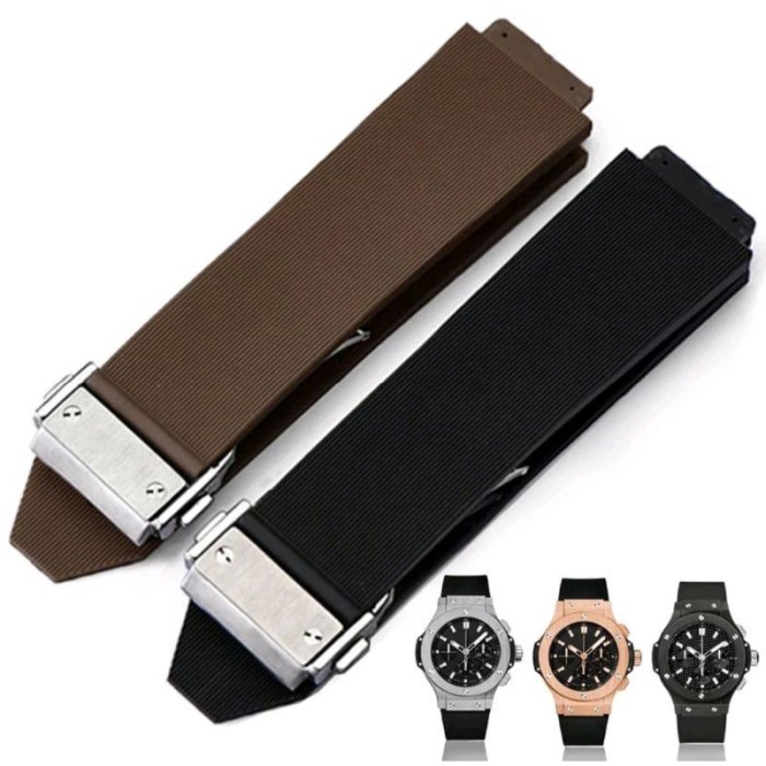 Strap Tali Karet Rubber Jam Hublot Tali Jam Hublot Geneva