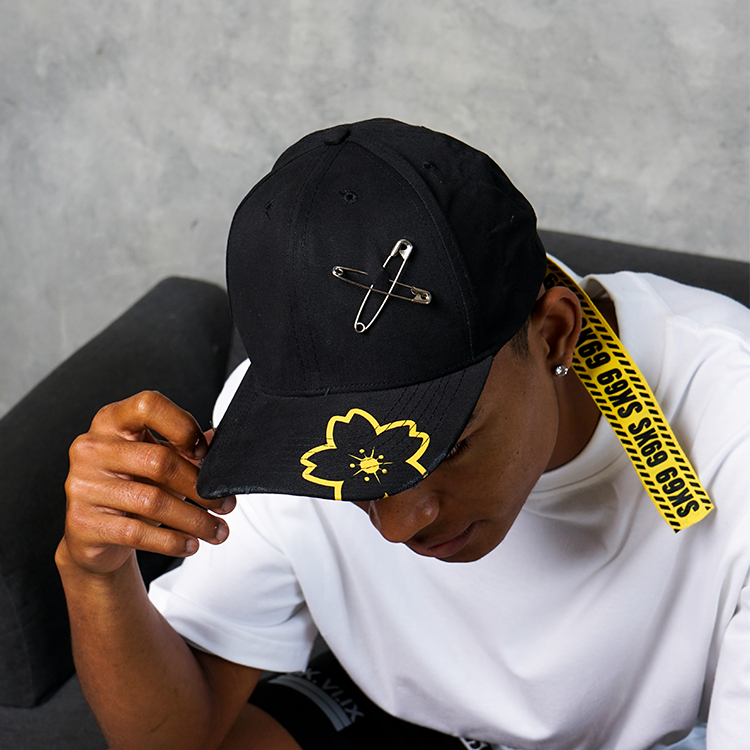 SK69 SAKURA Long Strap Baseball Cap
