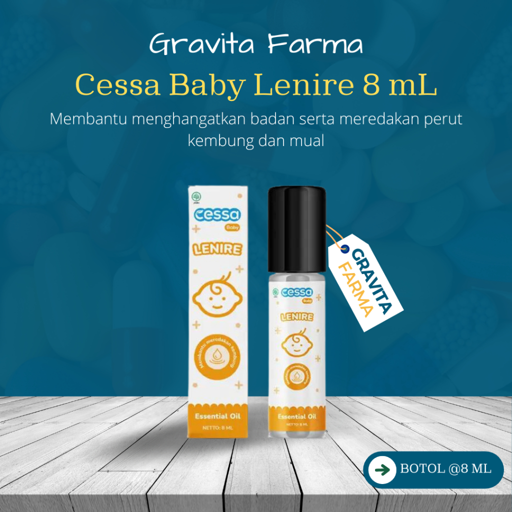 Cessa Baby Lenire 8 mL - Melegakan Kembung