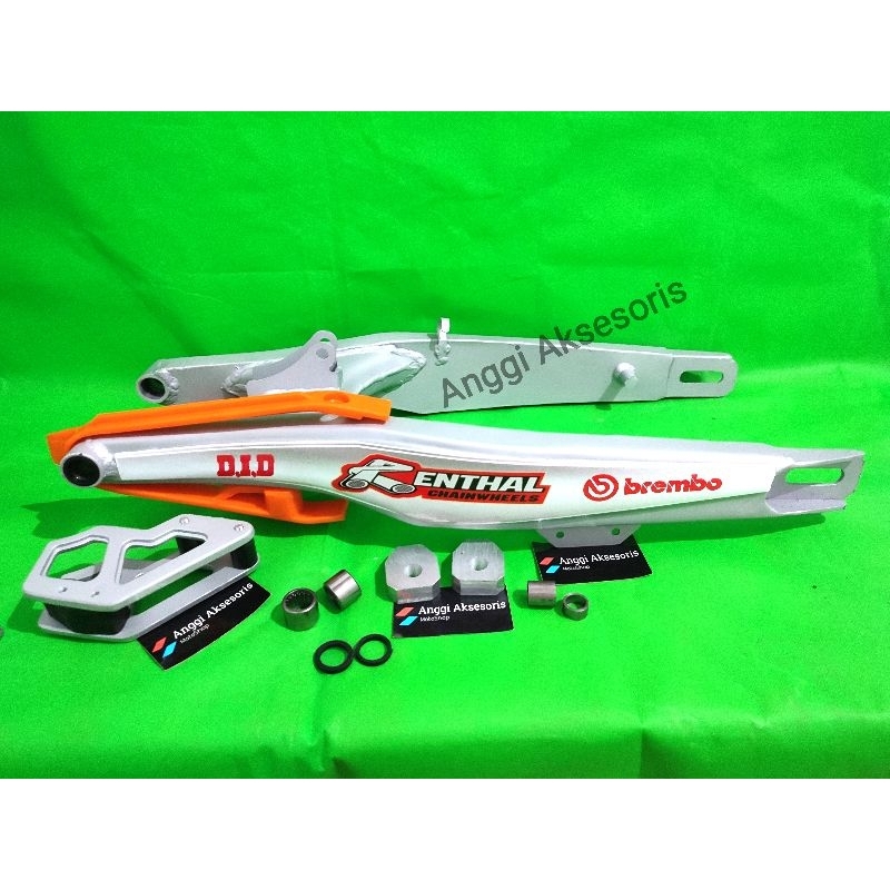 Swing Arm Megapro Mono 66cm Replika KTM Lislas Plug ang Play Komplit