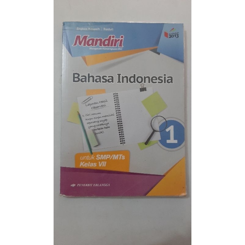 

Mandiri bahasa indonesia kelas 7 k13