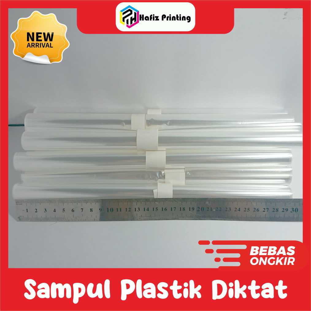 

sampul plastik diktat / buku paket / LKS isi 10 lembar