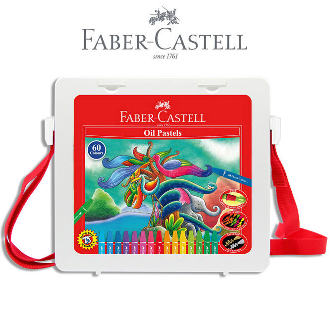 

Faber Castell Hexagonal Oil Pastel Crayon Warna 60 Pcs