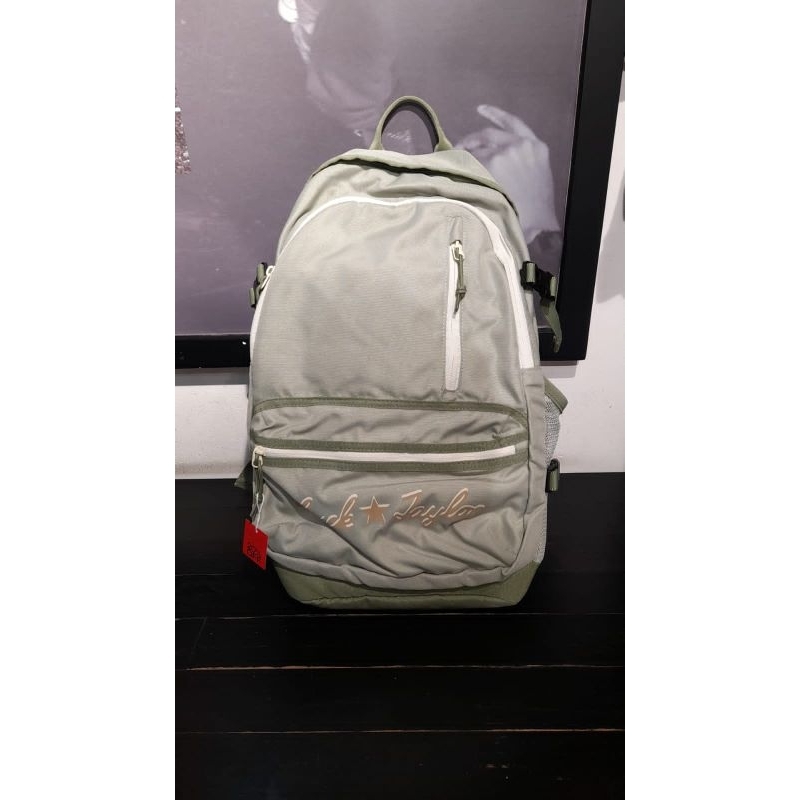 Converse Logo Straight Edge Unisex Backpack - Summit Sage/Alligator Friend