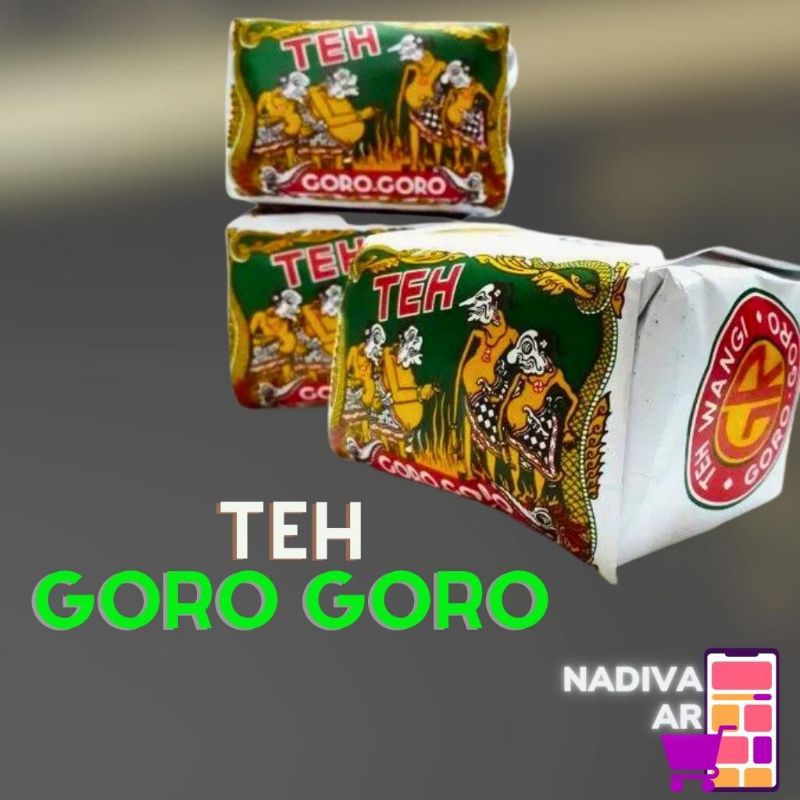 

TEH GORO GORO WANGI 80 GRAM KEMASAN HIJAU