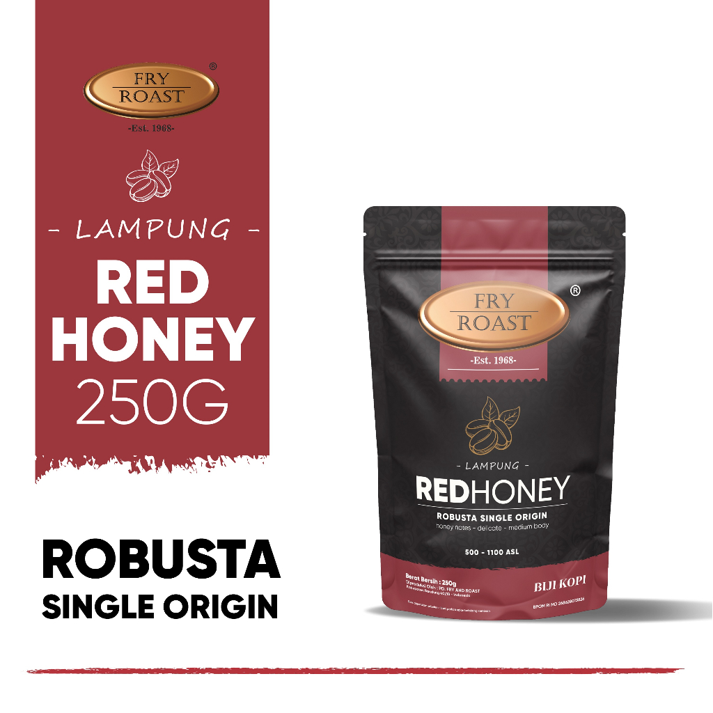 

KOPI ROBUSTA LAMPUNG HONEY 250 GRAM