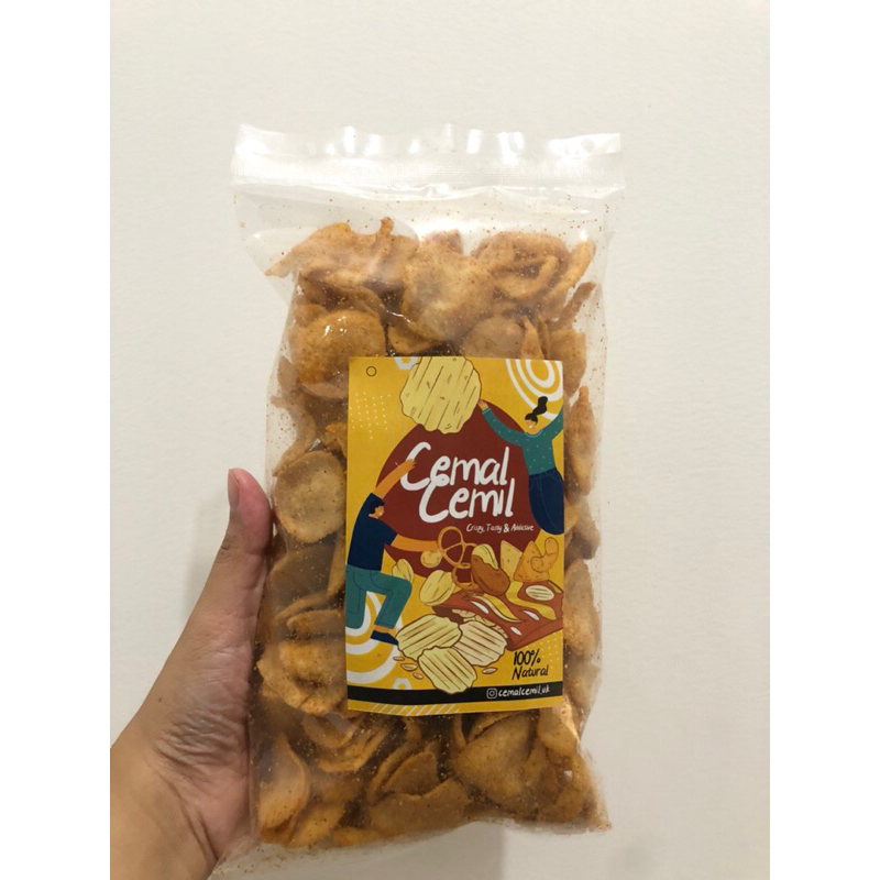 

KRIPIK MOLRING/ CIMOL KERING PEDAS