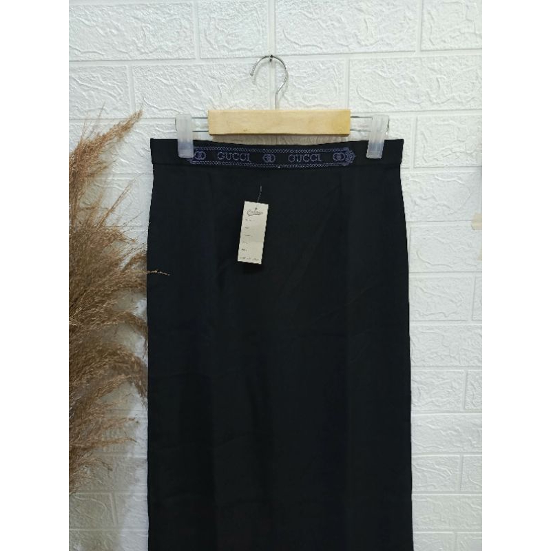 Rok Kerja Panjang Gucci Model A, Rok Kerja Gucci, Rok Santri Gucci, Rok Magang Gucci, Rok Panjang