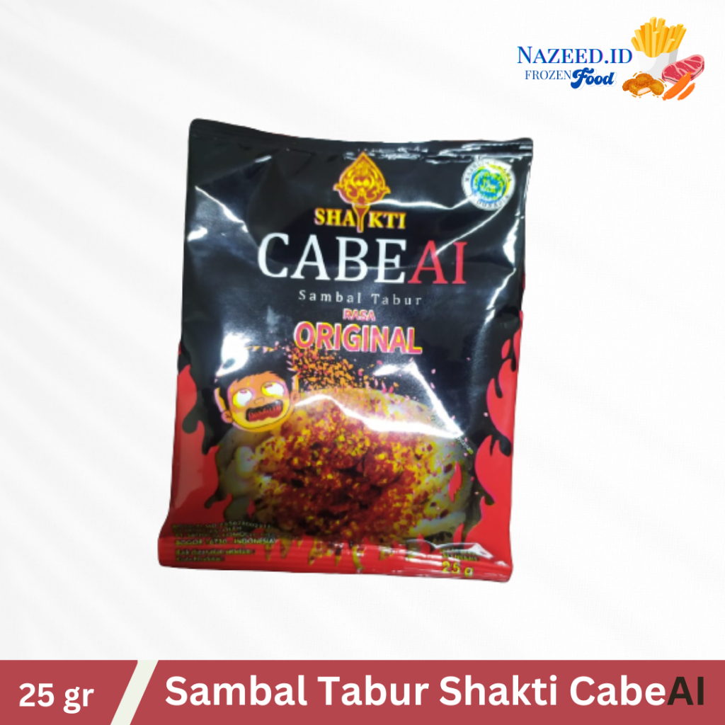 

Shakti CabeAI sambal Tabur 25 gr