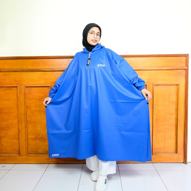 EXPECT Jas Hujan Ponco Lengan Jumbo / Jas Hujan Poncho / Mantel Hujan Ponco