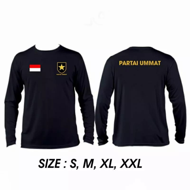 Kaos Lengan Panjang Partai Ummat