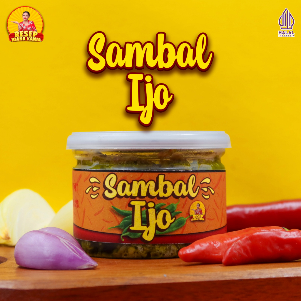 

Sambal Ijo 120g ResepJoanaKania/ Sambel Pedas Halal Siap Saji