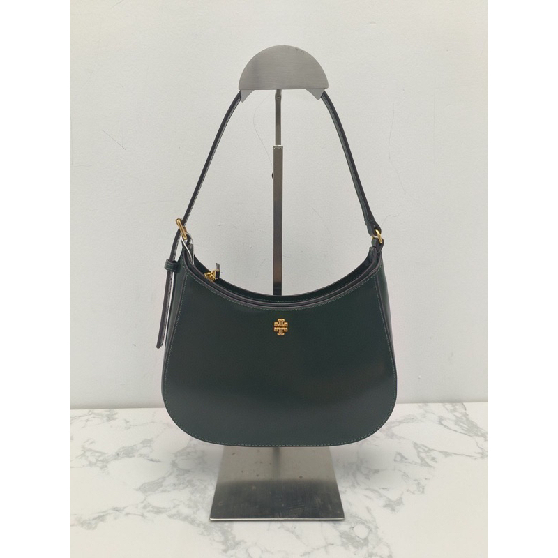 TB Emerson Patent Zip Shoulder Bag