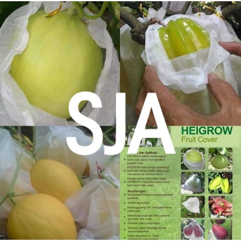 Heigrow Fruit Cover Brongsong Buah (Size M 100pcs)
