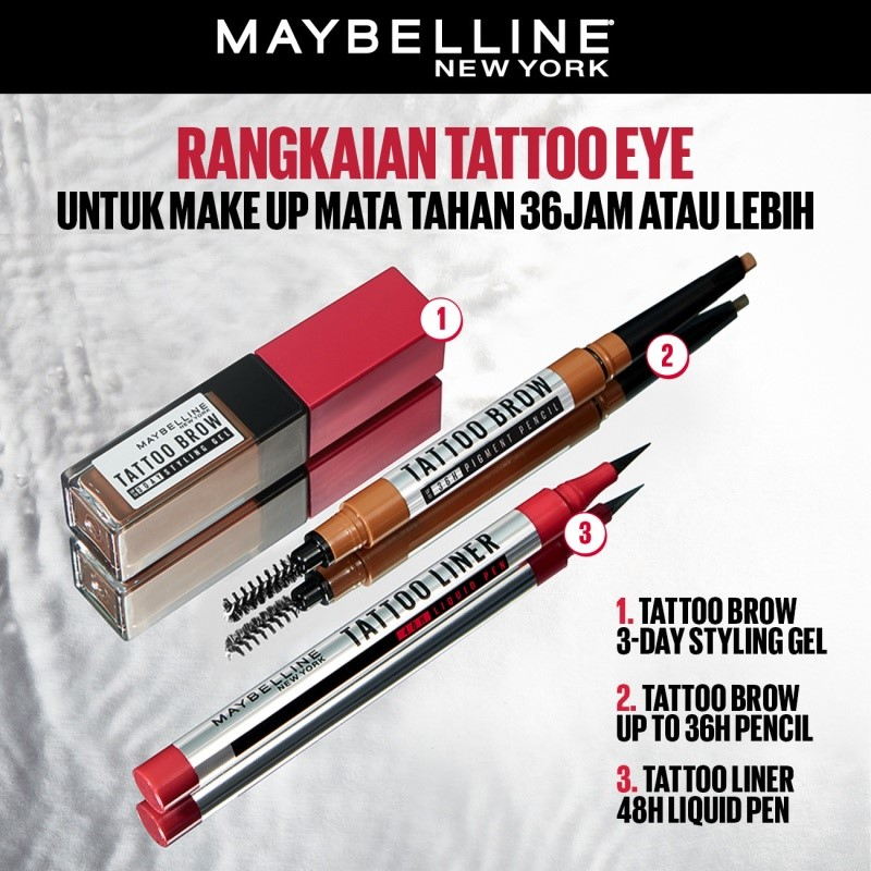 Maybelline Tattoo Liner 48H Liquid Pen Black