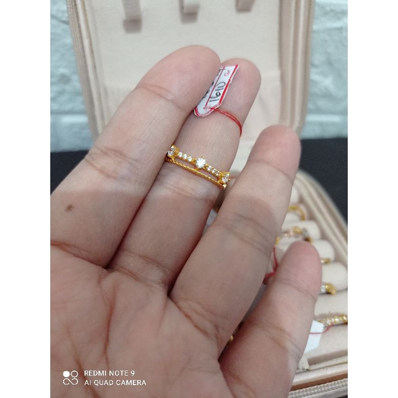 cincin emas kadar 16 karat emas 700