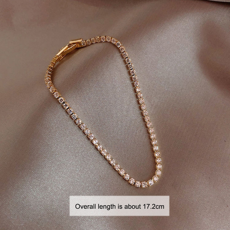 COD Gelang Titaniun Perak Berbentuk Hati Rantai Gelang Tangan Wanita Bunga Bintang Liontin Korea Fashion Gelang Wanita-0001-Gold