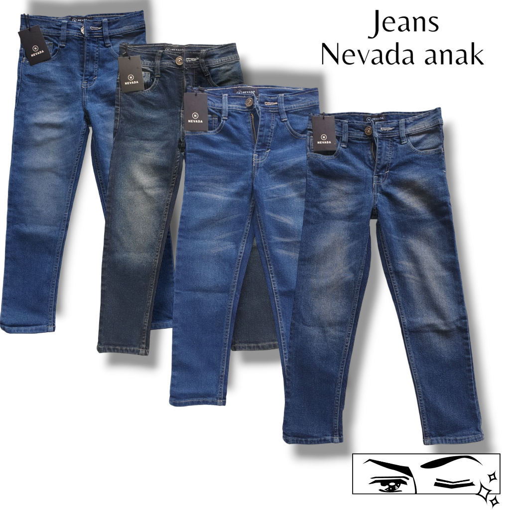 CELANA JEANS NEVADA ANAK LAKI LAKI SIZE 15-16 THN CELANA JEANS ANAK ANAK