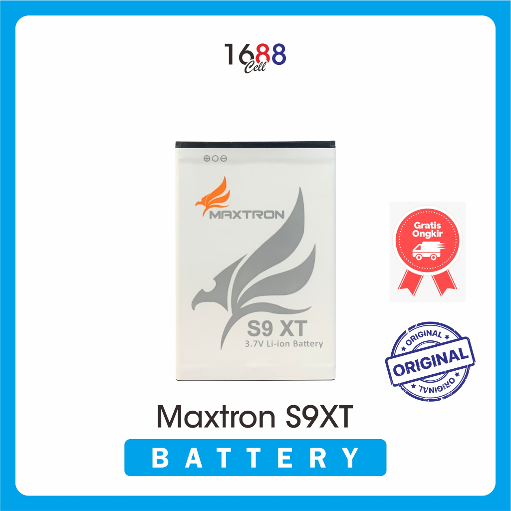 Baterai Maxtron S9XT Original - Battery Original - Batre HP Maxtron Asli - Batre Handphone - Batrai 