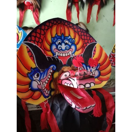 Mainan Barongan Kayu Barongan Caplokan Barongan Kayu Murah