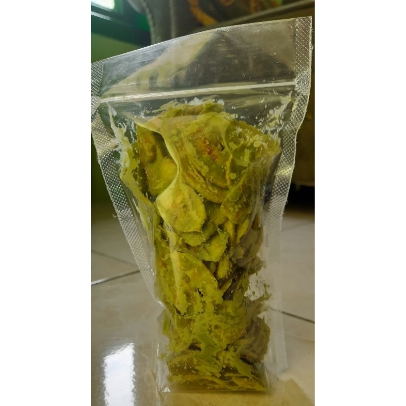 

Keripik pisang coklat lumer Matcha 150gr