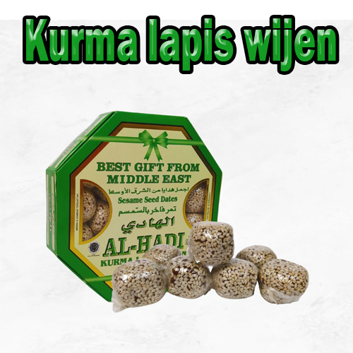 

Kurma Lapis wijen isi 20 - alhadi coklat kurma - Bin Afif