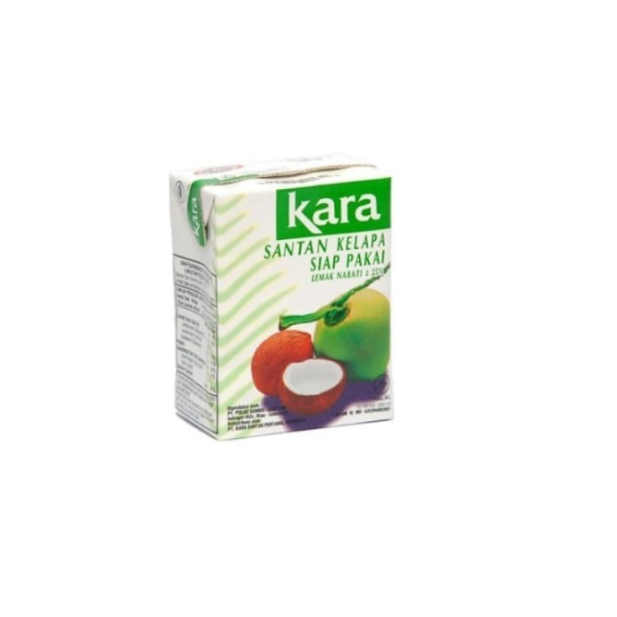 

Santan Siap Pakai Kara Santan Kelapa Siap Pakai Coconut Cream 200 mL