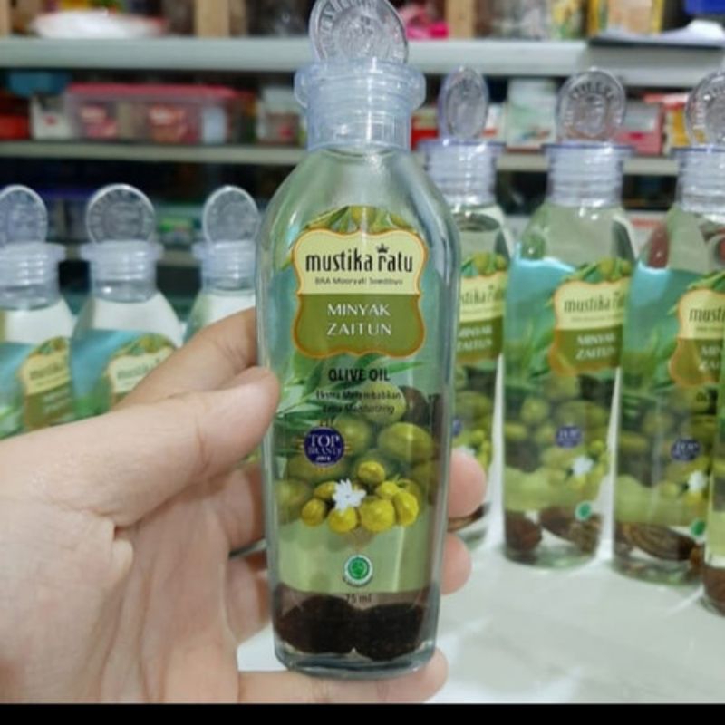 MUSTIKA RATU MINYAK ZAITUN EKSTRA MELEMBABKAN|175ml,75ml|Asli ORIGINAL