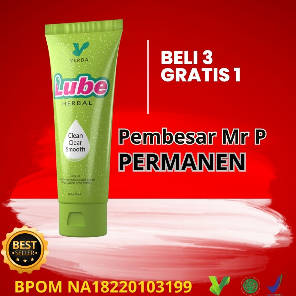 VERBALUBE Pembesar Mr p pembesarpenis permanen 100%ampuh original bpom vakum kapsul titan gel penisp