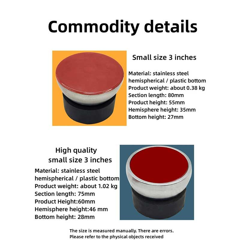 Sealing Wax Ball 3 inch Stainless Steel Manufacturing Processing Tools Untuk Jewelry Engraving