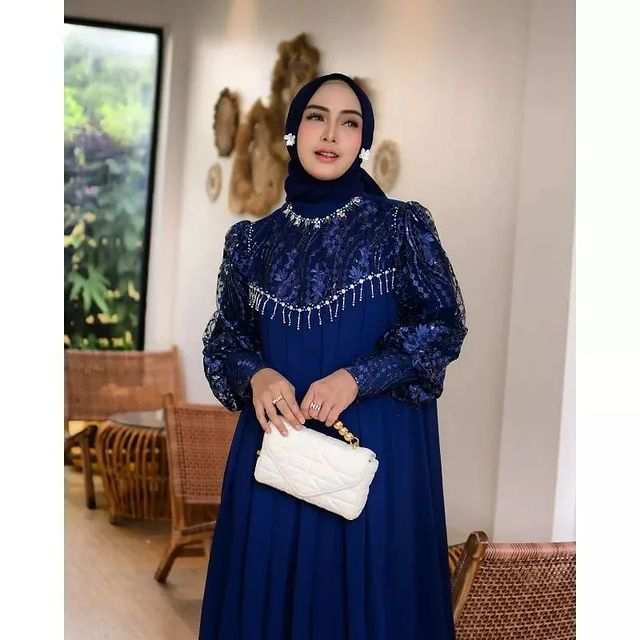 Gamis Terbaru SHEENA DRESS BAHAN CERUTY BABYDOLL MIX BRUAT APIKASI PAYET UKURAN LD 100 - 120 CM PJ 138 CM Gamis wanita terbaru 2023 Dress wanita kekinian Maxy dress wanita jumbo Pakaian muslim wanita Fahion muslim modern