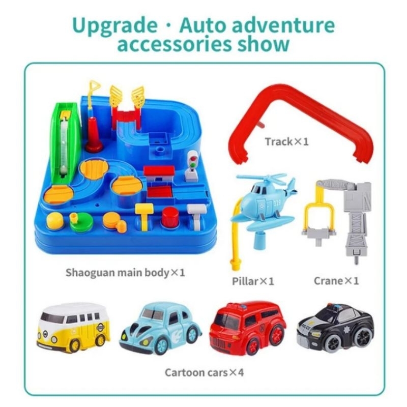 TOYS | Mainan Car Adventure /  Mainan Edukasi Anak / Car Track Mobil